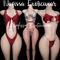 Image 1 of Burgundy Sets 