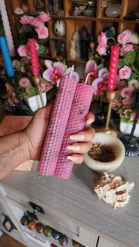 Image 4 of 6" Beeswax Ritual Candles