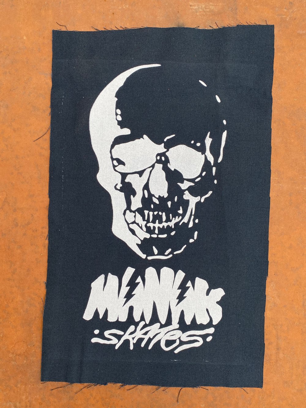 16.5" x 10.5" OG Skull Canvas BACK PATCH