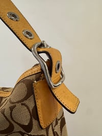 Image 6 of Vintage Coach Monogram Shoulder Bag