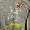 VTG Y2K Ed Hardy Tiger Hoodie Sz 2XL 