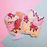 Image 4 of Ice Cream Pup Stationary Set