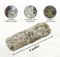 Image 2 of Sage Smudge Sticks & Palo Santo Bundle 