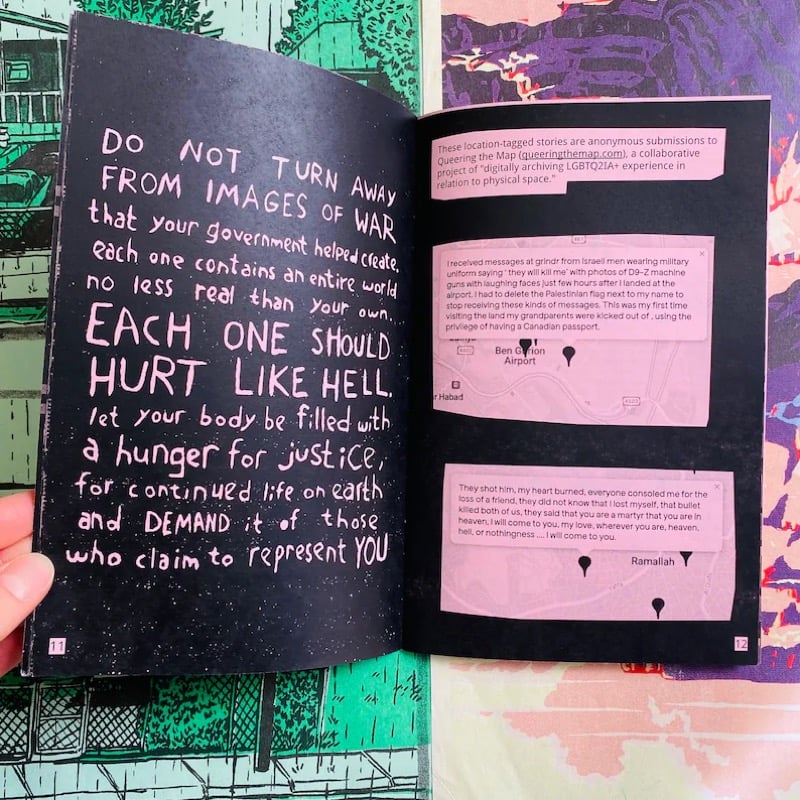 Image of Queer Voices from the Fight For Palestinian Liberation Zine