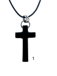 Image 2 of Gemstone Cross Necklaces - Choose From 4 Options (#13) 