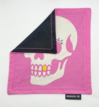 Image 3 of Gold Tooth Skully - Pink
