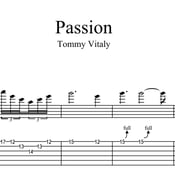 Image of Passion = TAB + Backing track