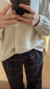 Pantaloni ampi in Tartan (+ colori)