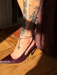 Image 7 of THE ‘MADONNA’ ROSARY ANKLET 