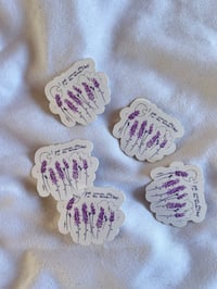 Image 2 of lavender haze- taylor swift mini sticker 