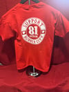 Kids Red Support 81 Tee
