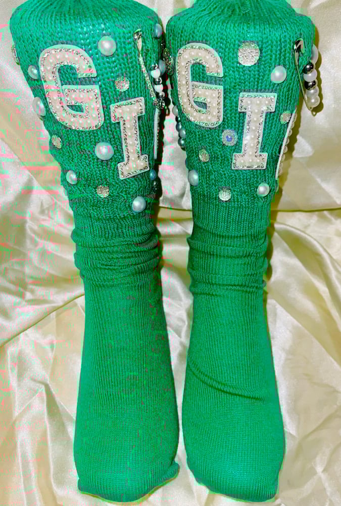 Image of green Gigi set