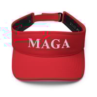 Image 1 of MAGA - Visor from PatriotsCo.com