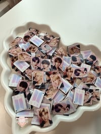 Image 3 of Bts solo pink and white mixed acrylic 2cm