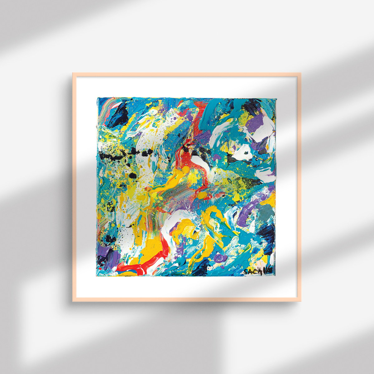 Image of Yellow Paint - Chapter II Collection - Open Edition Art Prints