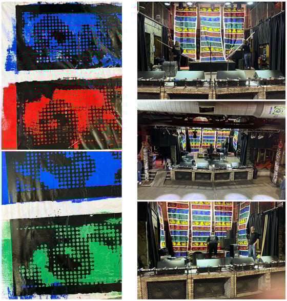 Image of Extremities 2025 Backdrop Piece