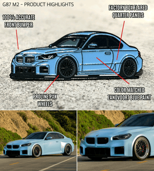 Image of KUWTB Kustoms G87 M2 Zandvoort Blue