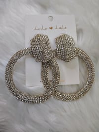 Image 1 of BLING HOOPS