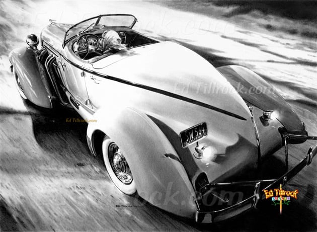 Image of "Auburn"  Signed & Numbered 20x24 Giclee' Print