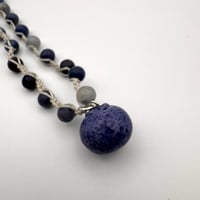 Image 2 of Blue Aventurine Blueberry Car Charm