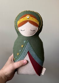 Image 1 of Linen St. Dymphna of Ireland