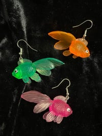 Image 1 of Goldfish Earrings
