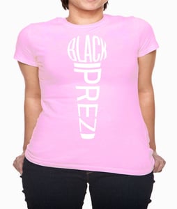Image of Womens Microphone Tee - Pink