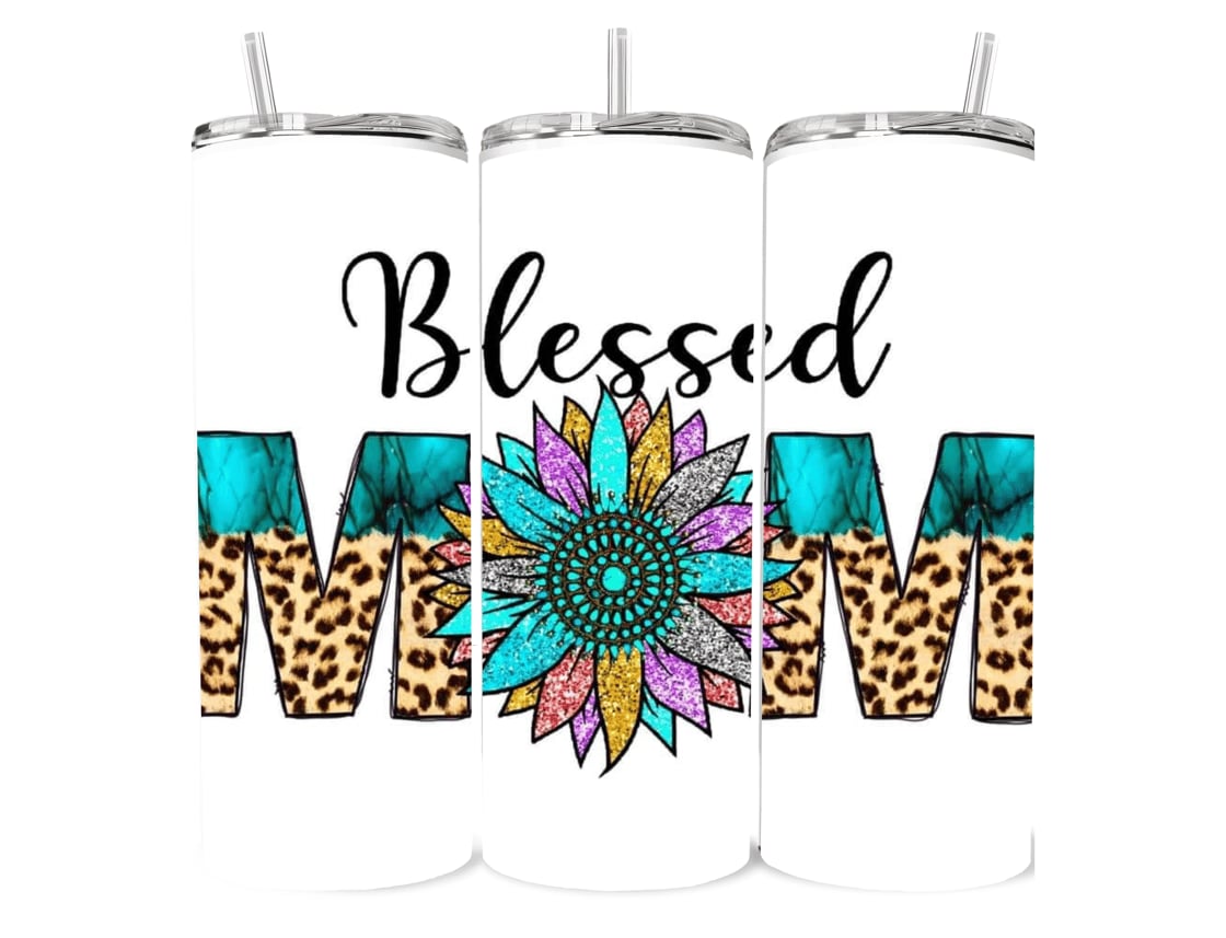 Image of 20 oz  Stainless Steel Insulated Tumblers. Choose 4 different styles MOM themed sublimation