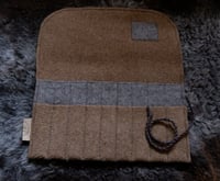 Image 2 of Moorit Felt Tool Wrap #9
