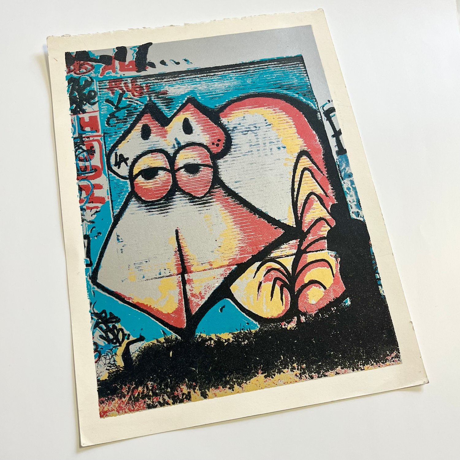 Snail Bird Print