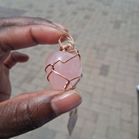 Image 1 of Rose Quartz Necklace