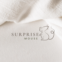 SURPRISE mouse ear handmade bonnet