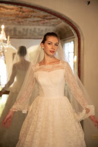 Image 7 of 1950s Tiered Lace 