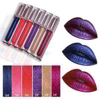 Image 1 of Diamond shimmer glitter velvet lipstick 