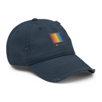 Image 23 of I Love LGTVHD+ Distressed Dad hat