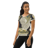 Askew Collections/ Camo/ Stallion/ All-Over Print Women's Athletic T-shirt
