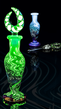 Image 3 of  Memorial bottle .. Blacklight reactive ..