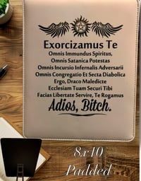 Supernatural decor-padded 8x10