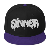 Image 3 of Drip Snapback Hat