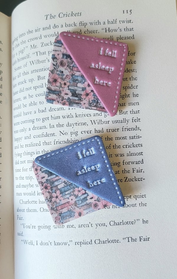 Image of I Fell Asleep Here Bookmark 