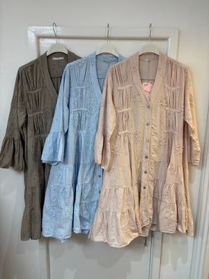 Image of Broderie Anglaise Swing Dress