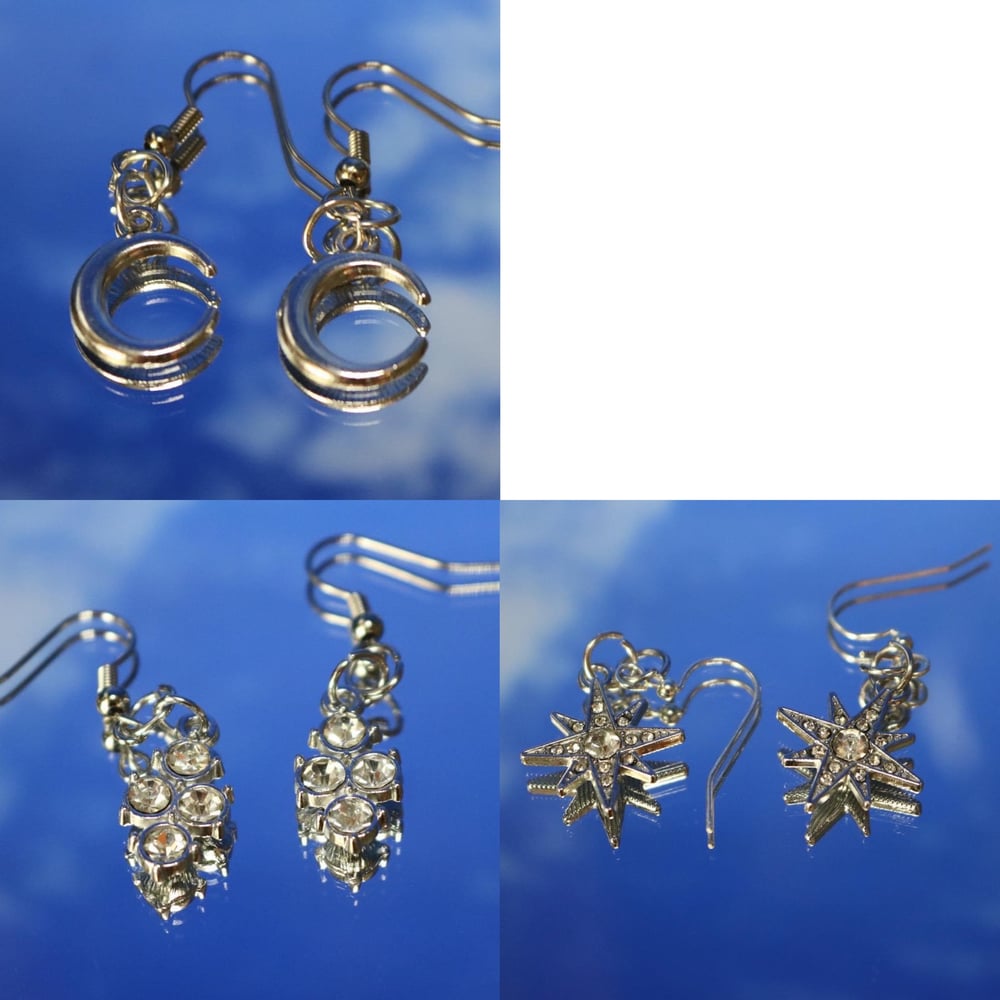 Image of Space Earrings