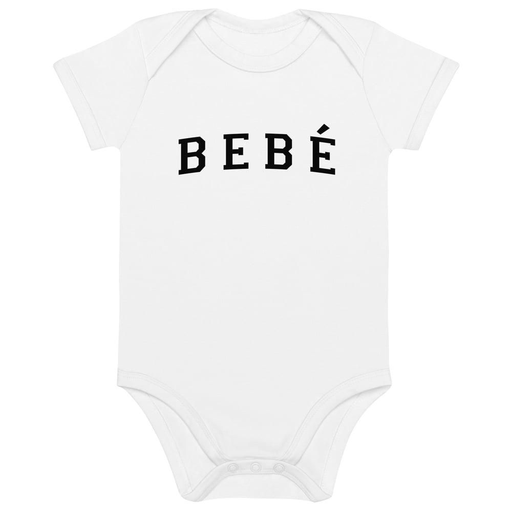 Image of Organic cotton baby bodysuit