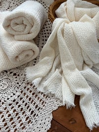 Image 3 of Cream Knit Wrap