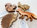 Brambleberry Baby - Hand painted wooden decorations - Woodland creatures 
