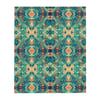 Loëpa : Lake Psychedelic Throw Blanket