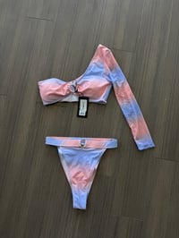 tie dye bathing suit (sz medium) 