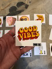 Retro Good VIbes Sticker