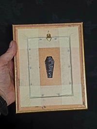 Image 4 of 1800's Biblical Page “Christ praying in the garden”  & Preserved Web