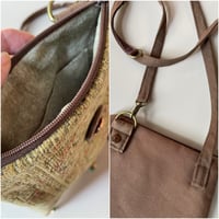 Image 3 of Three Dangle Small Zippertop Pocket With Adjustable Crossbody Strap
